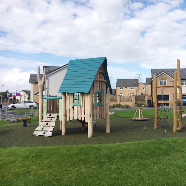 Playground equipment for house builders in Scotland