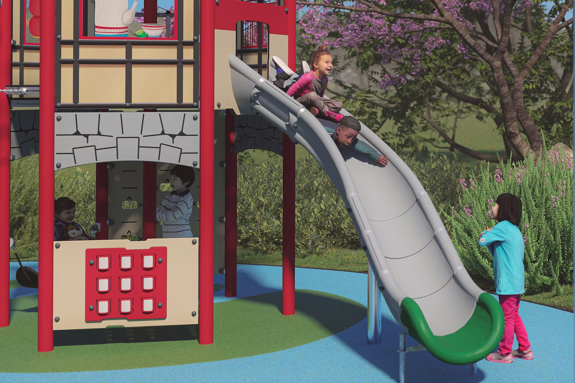 The Minshan Mountains - Slide