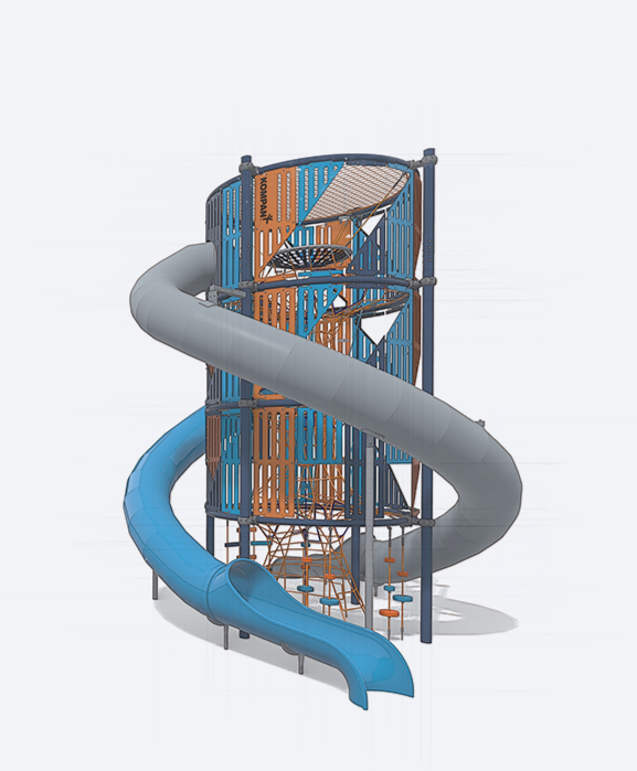 Custom playground towers - 2. Design & visualisation - Image