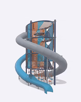 Custom playground towers - 2. Design & visualisation - Image