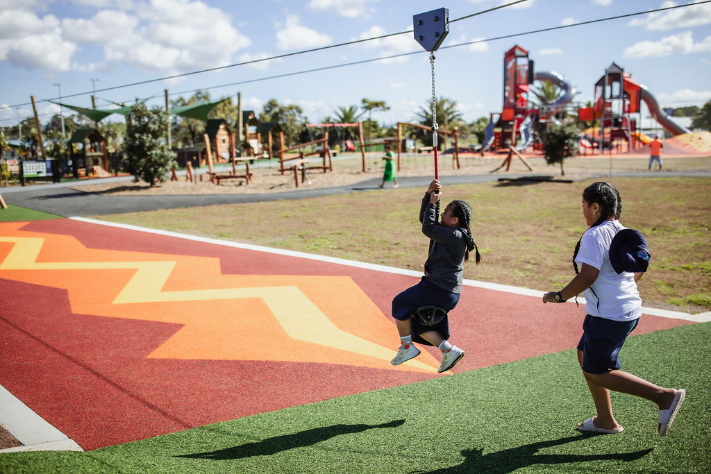 David Lange Park Playground - Gallery