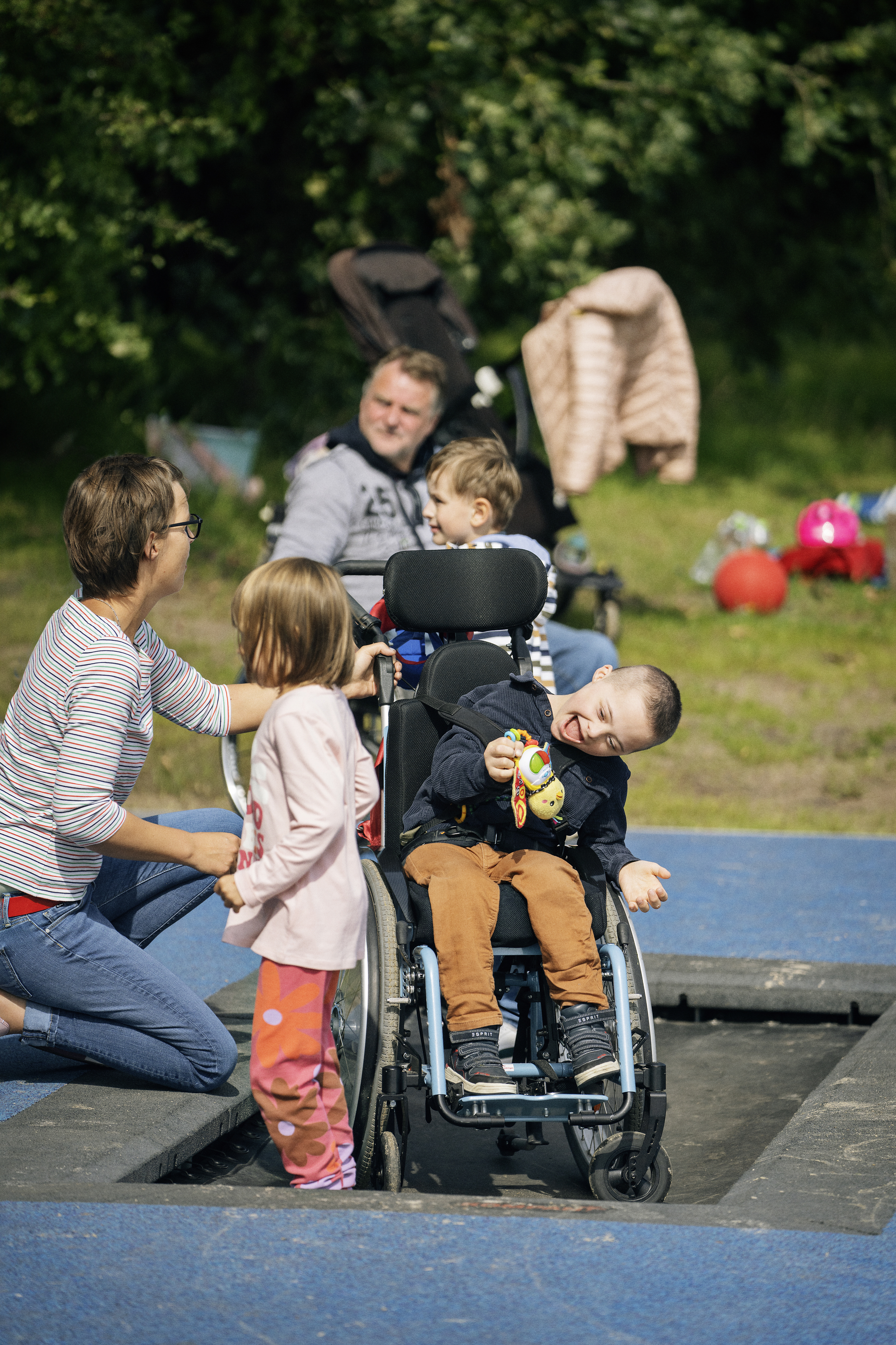 Timmel Inklusion - Boy in wheelchair 