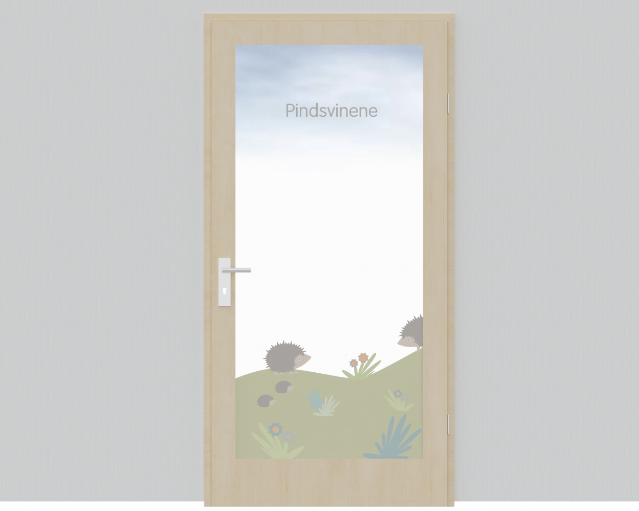 Dørfolie Pindsvinene Kamera 1
