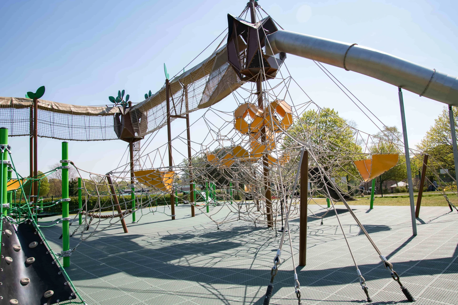 KOMPAN architects sketching playground design