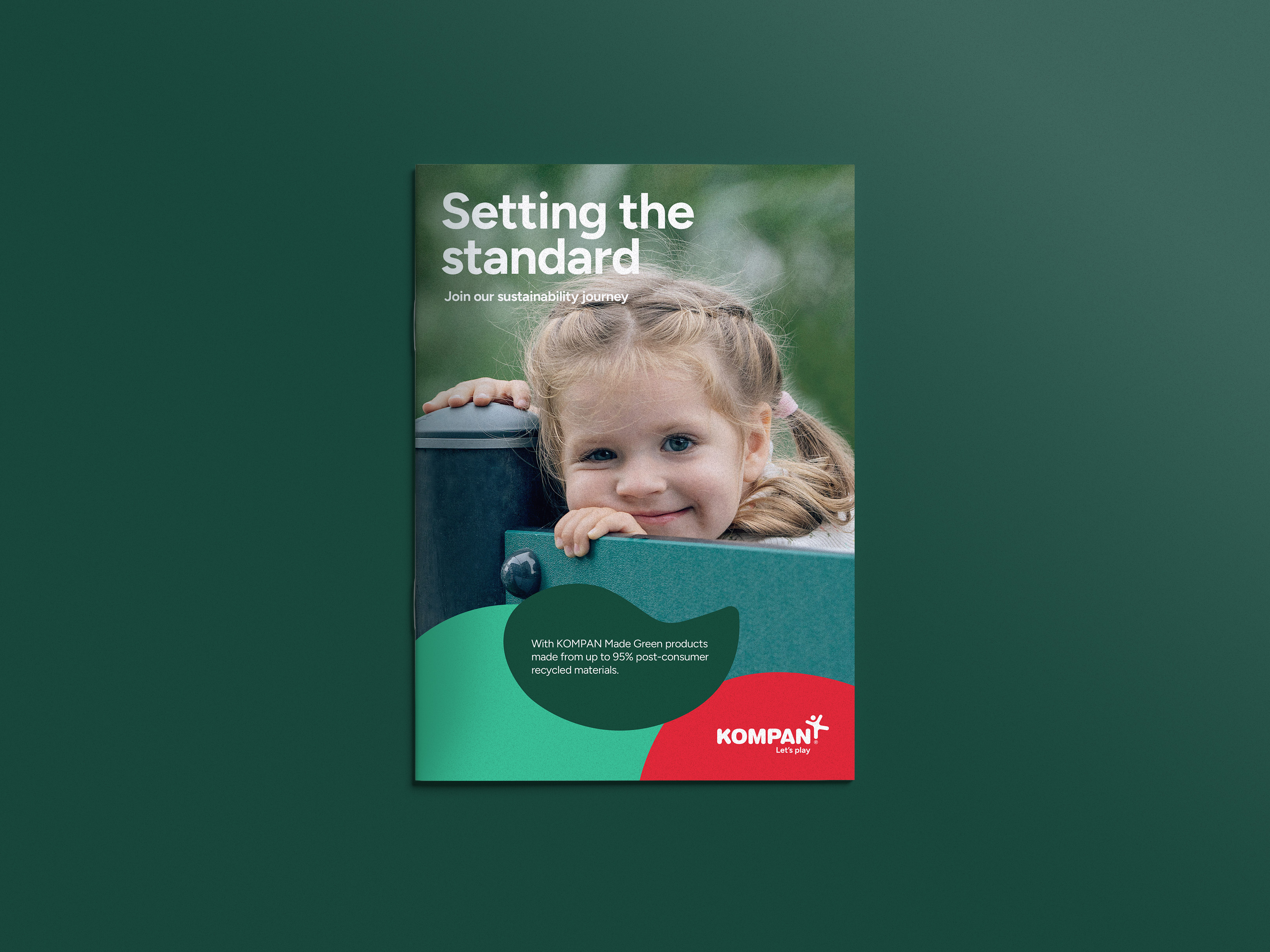 Green brochure cover
