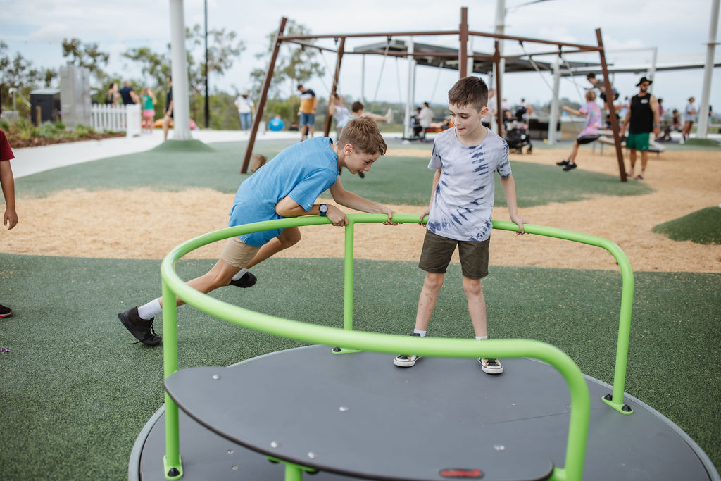 Lorikeet Park Playground Carousel 