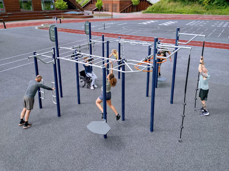 Equipament de Fitness a l’aire lliure