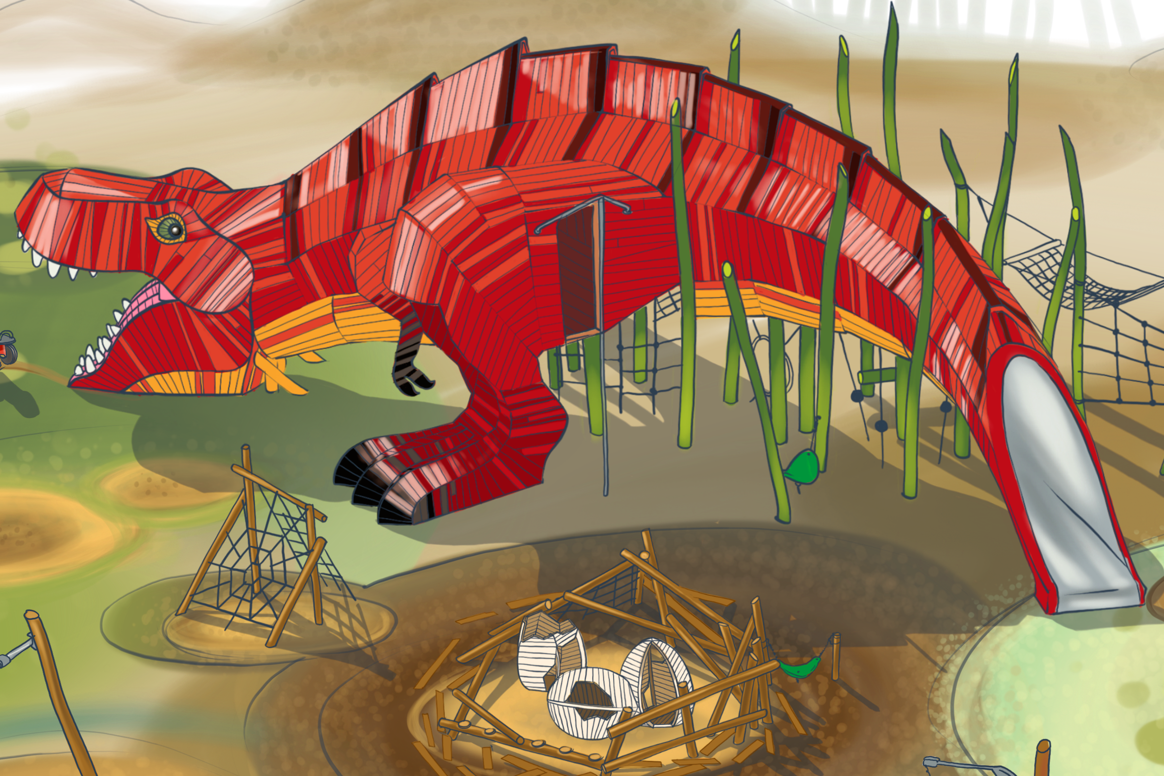 The Dinosaur - RIGHT