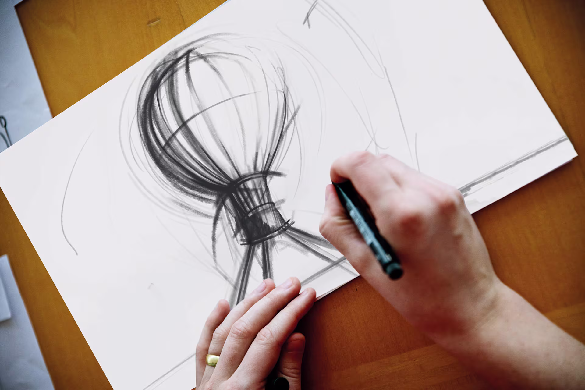 Design studio - Hot-air-balloon-sketches