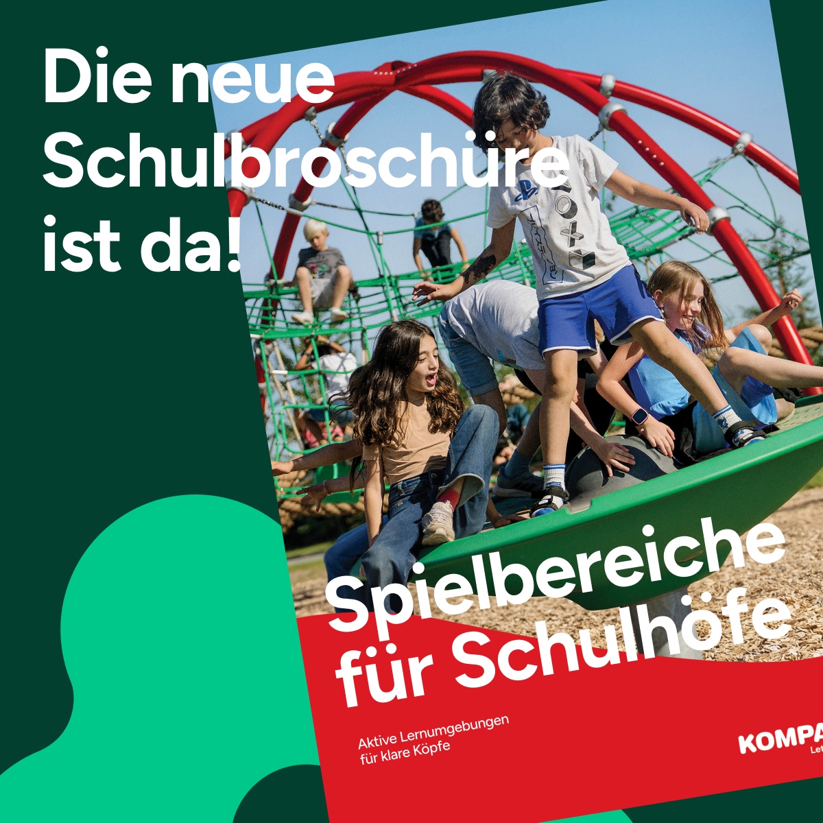 Broschüre zur Planung von Spielbereichen 