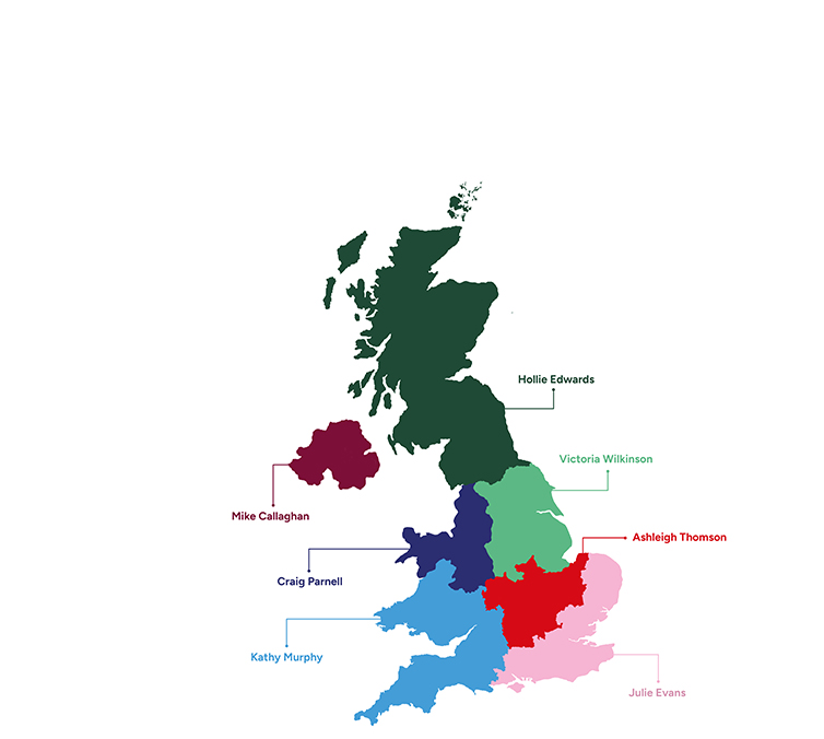 Find your local area sales manager