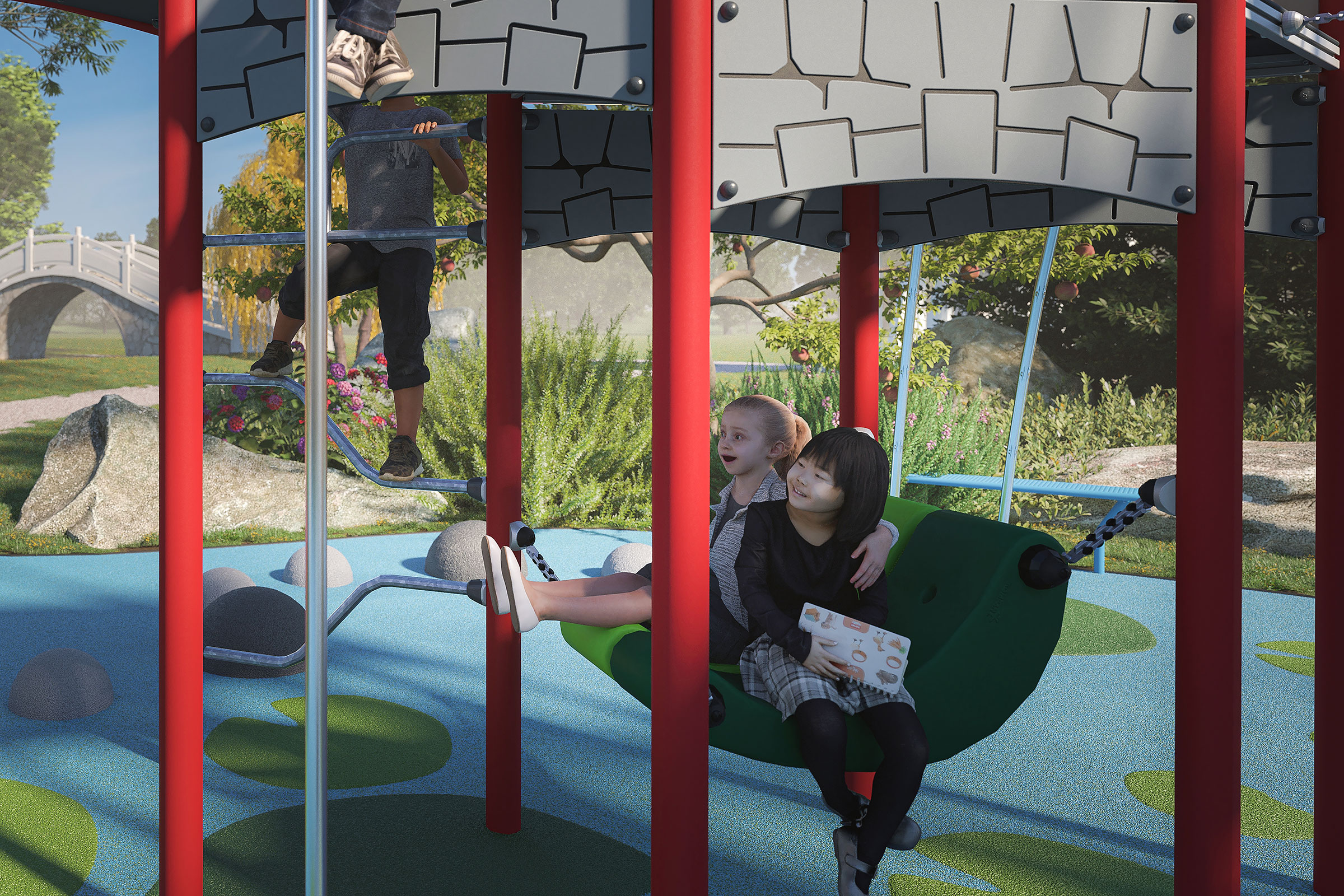 Hænger ud med venner