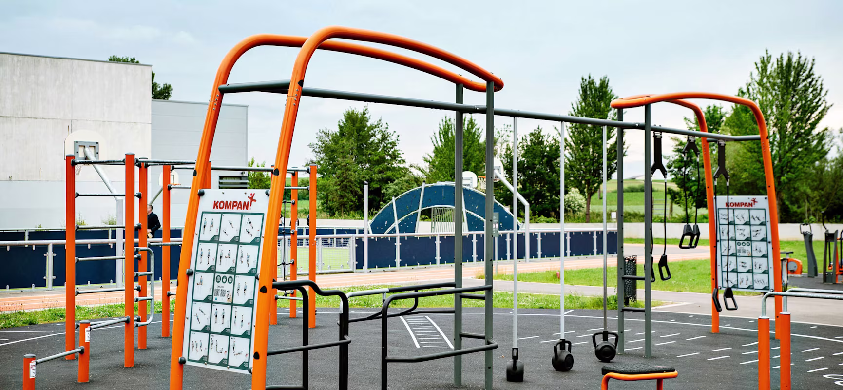 Cross training system and multi-court at Truchtersheim