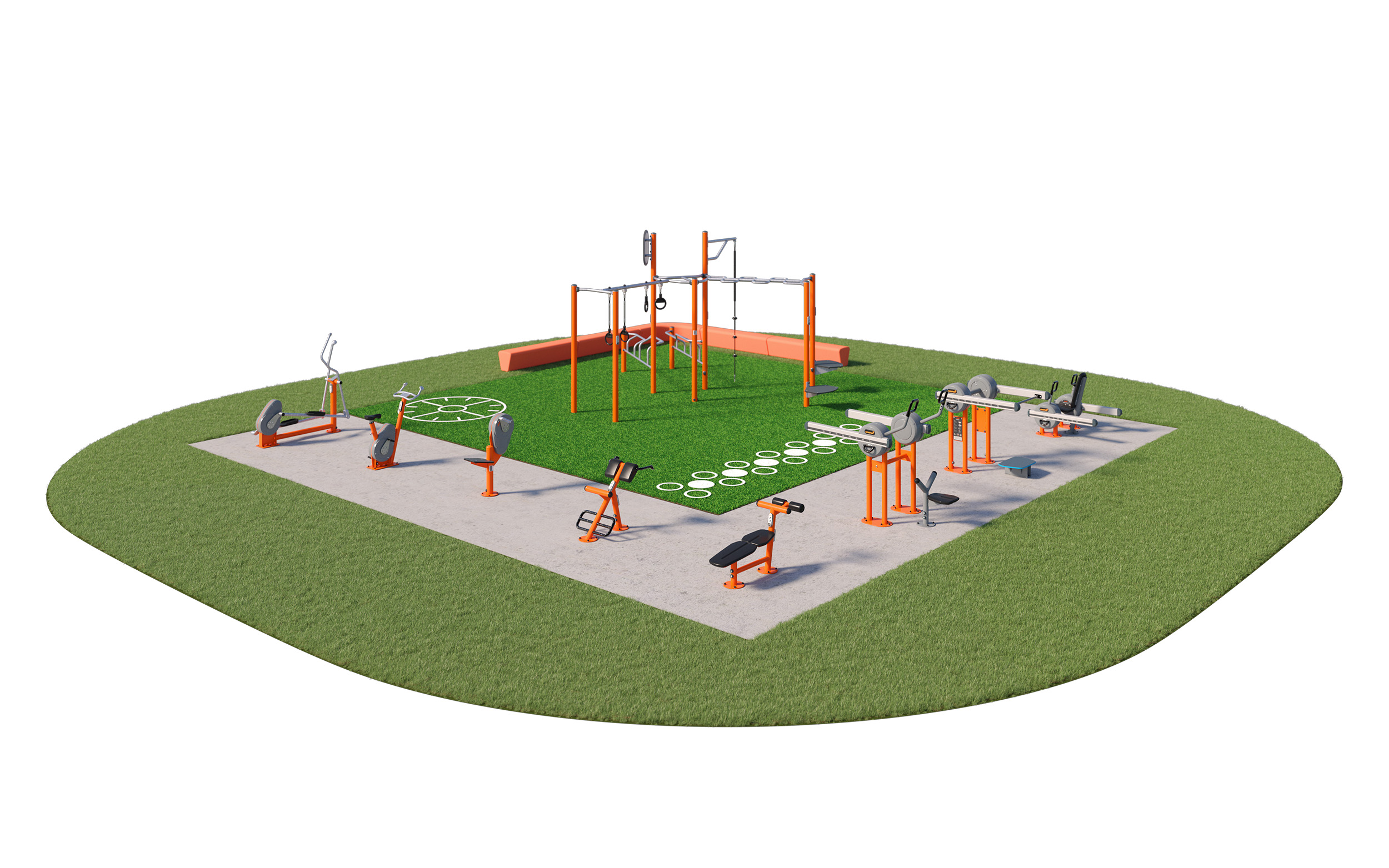 SE Fitness package campaign - 360 BLOCK render