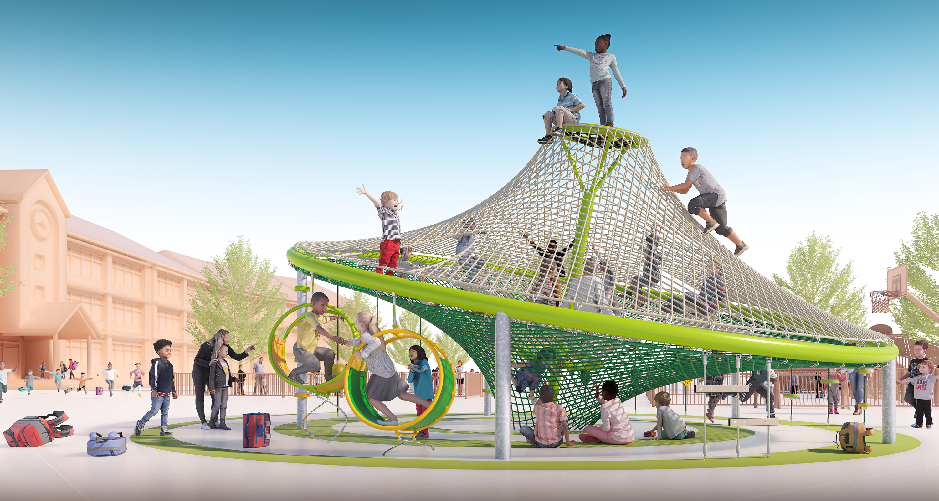 Playgrounds para adultos: es hora de volver a jugar