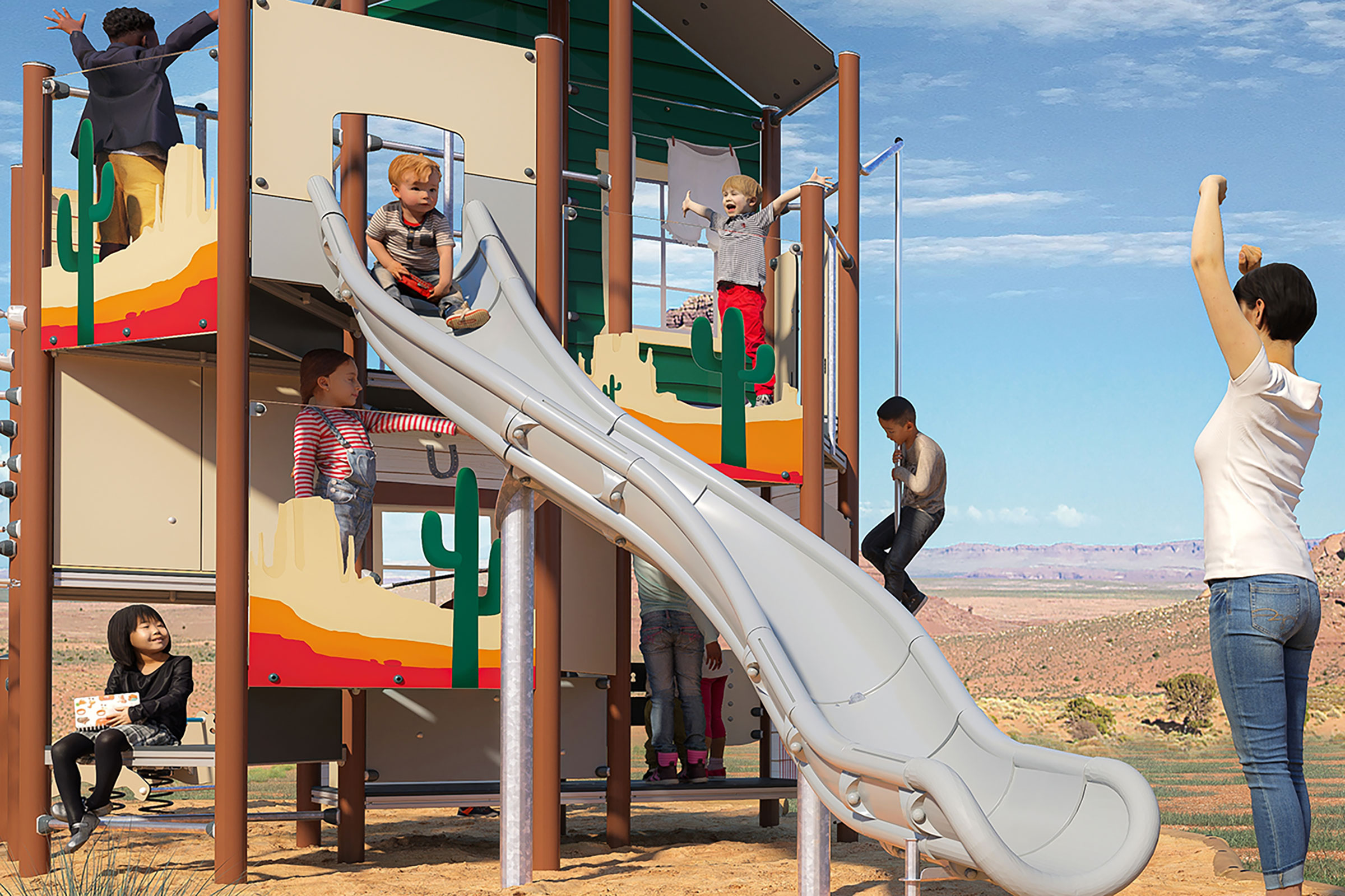 Razendsnelle glijtocht