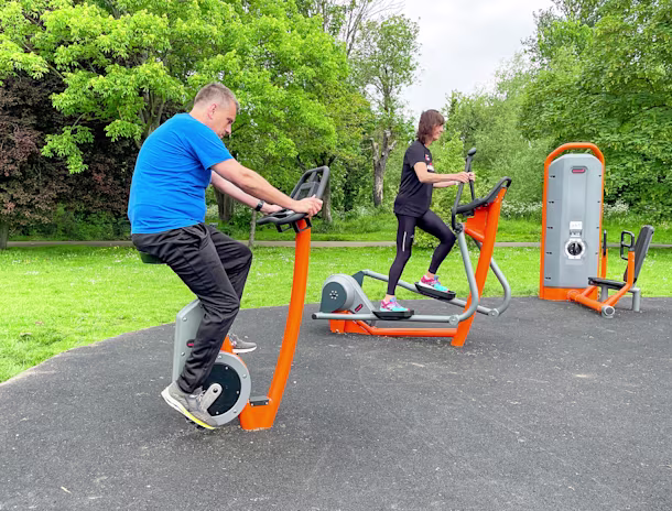 Dartford central park fitness site 1