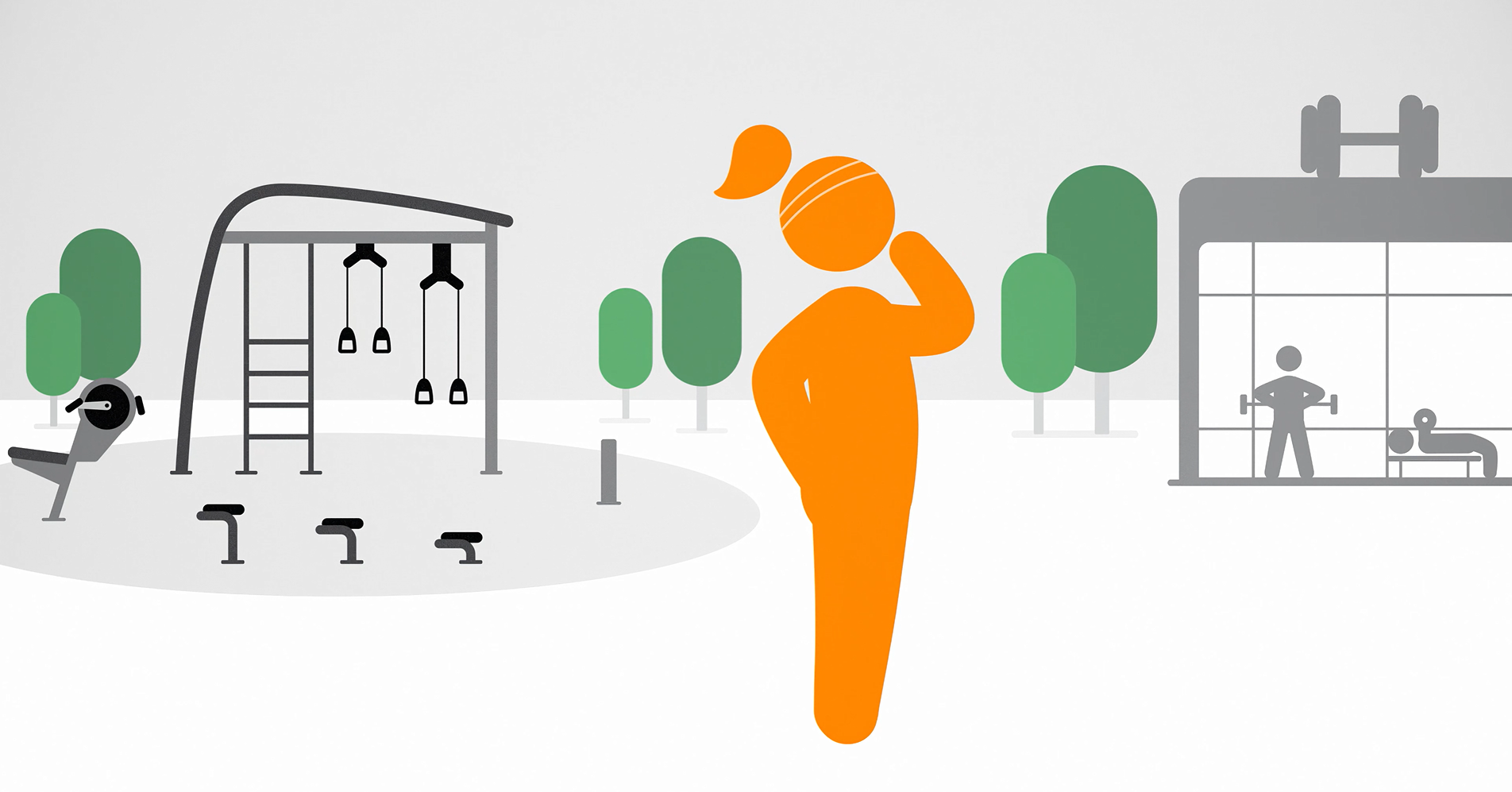 Outdoor Gym Equipment is Inferior to Indoor Gym Equipment 