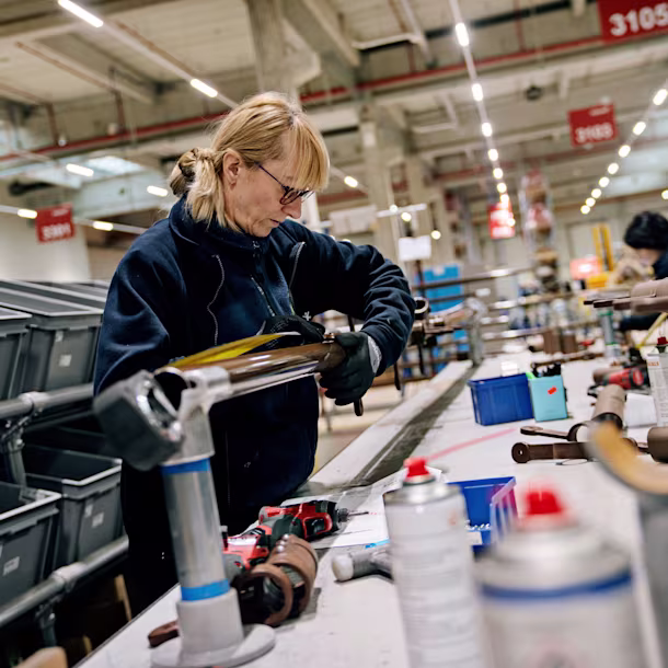 working-at-kompan factory