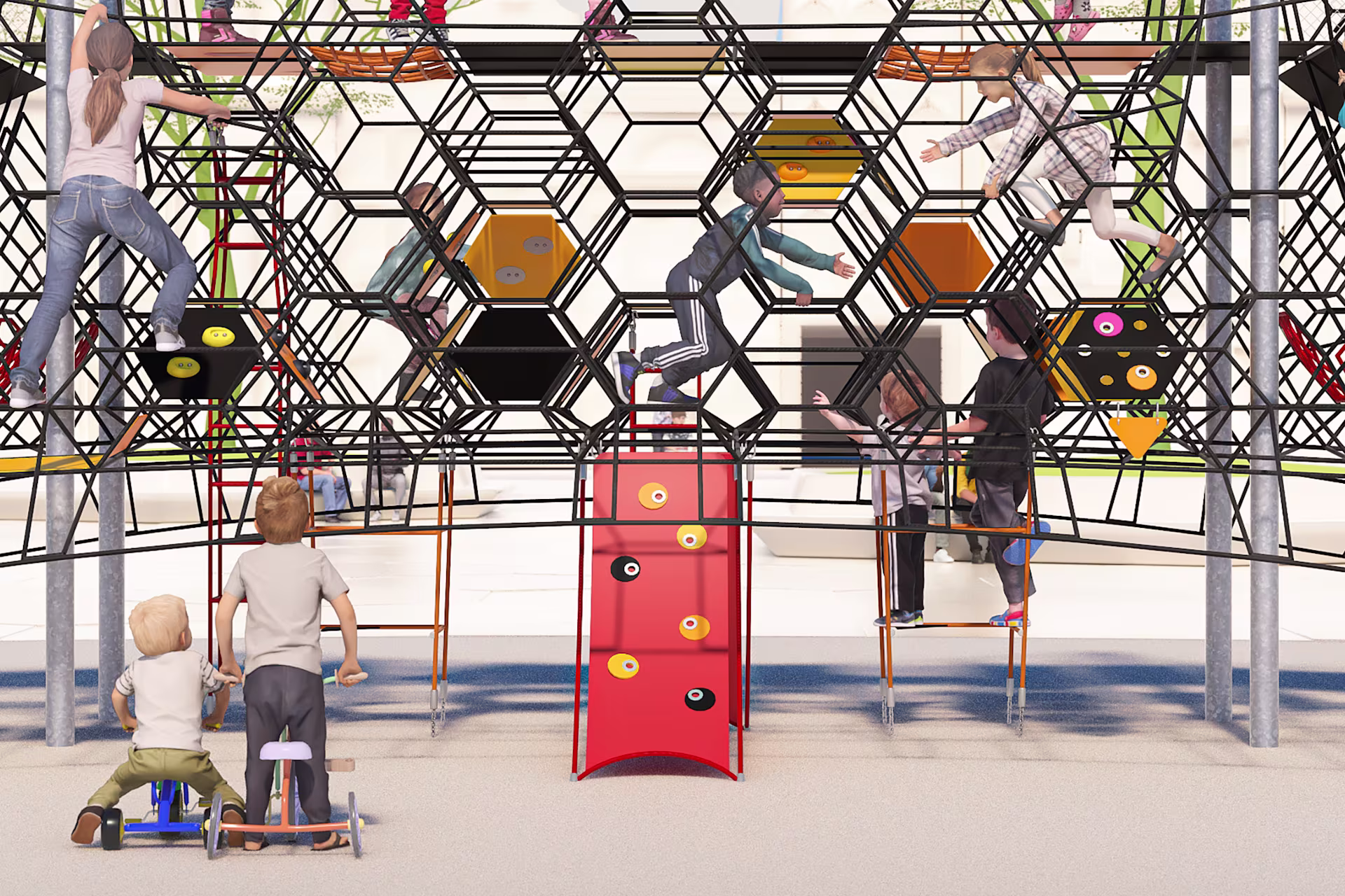 Stegosaurus BOUNCY MEMBRANE MEETING POINTS