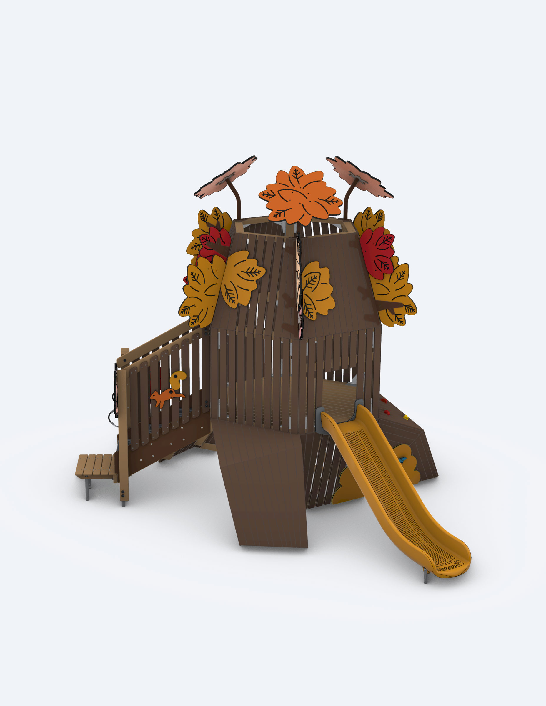 robinia-infinity-sculpture render fall