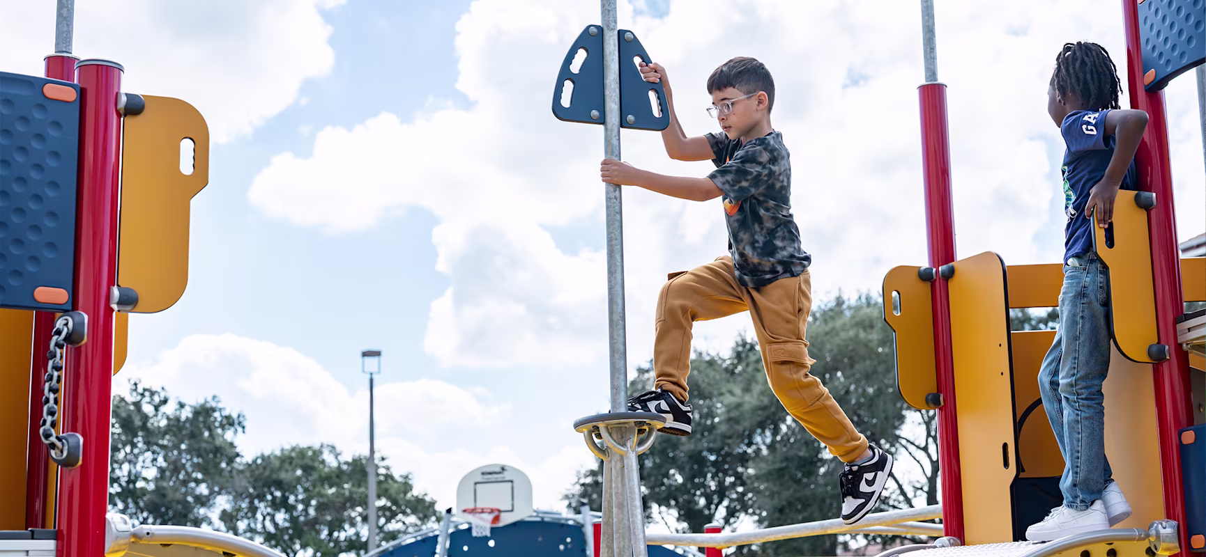 Center for Creative Education - Child using a Cliff Rider