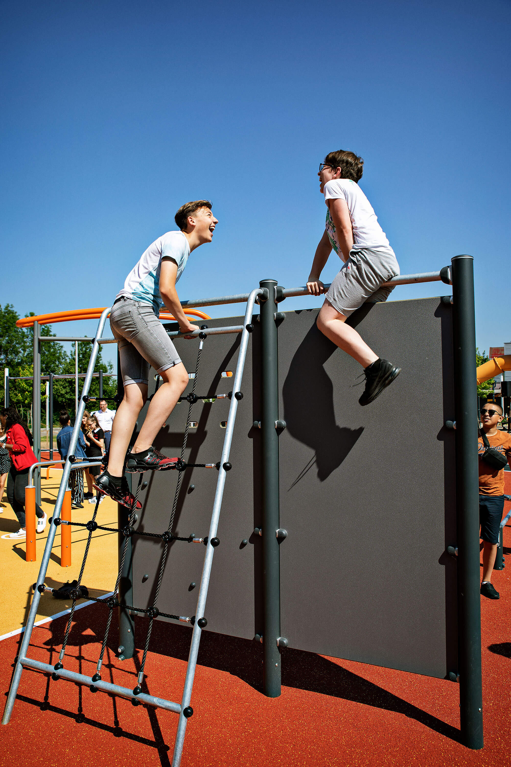 Parcours d'obstacles pour écoles, camps et festivals