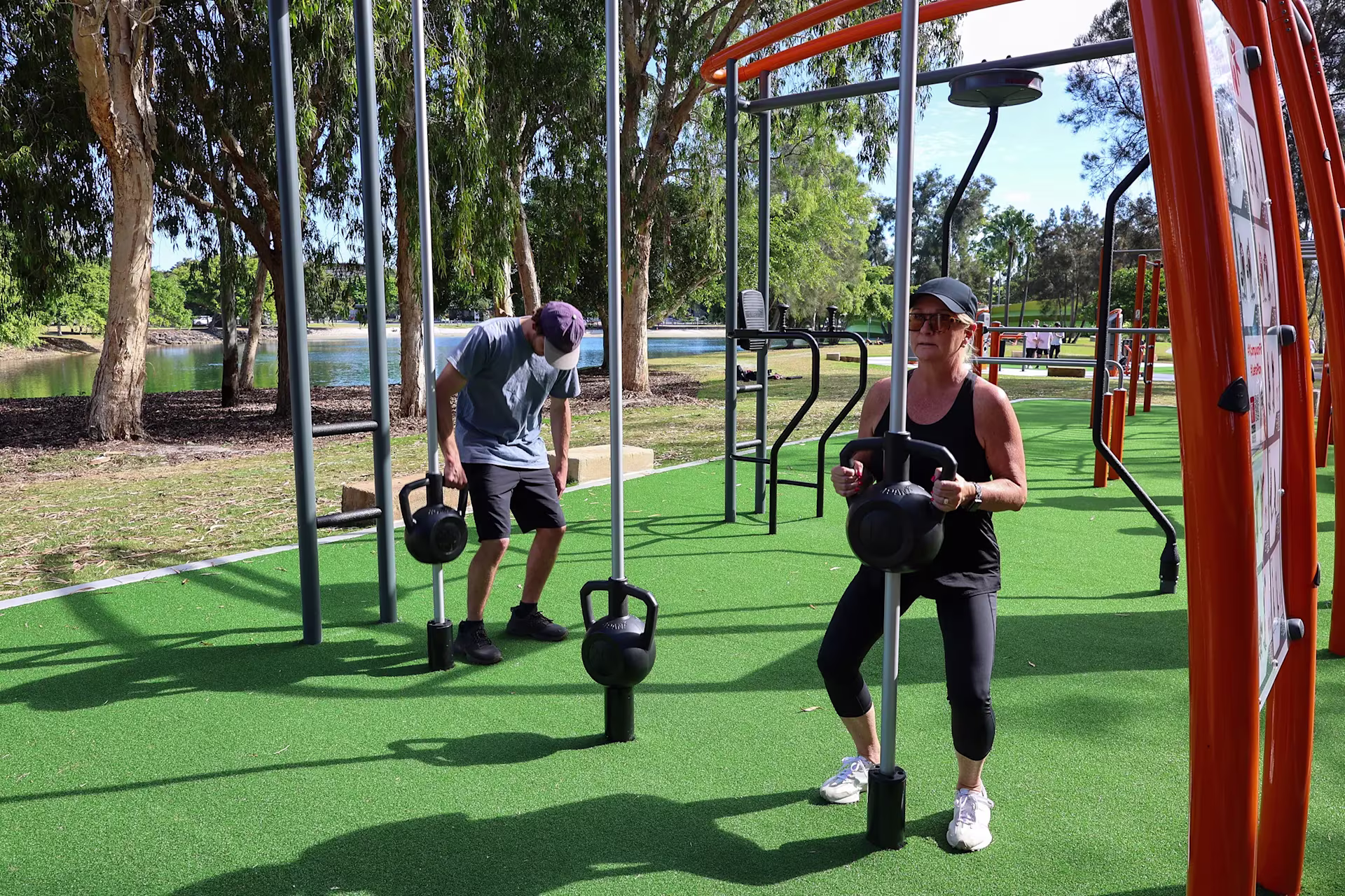 HOTA Parklands Outdoor Gym 