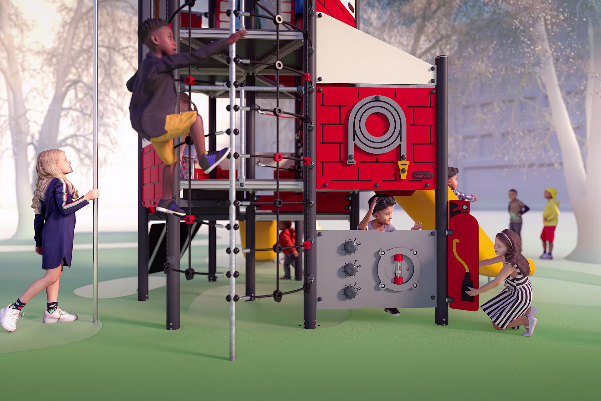 The Fire Station and Fire Truck - ACCESS and EGRESS