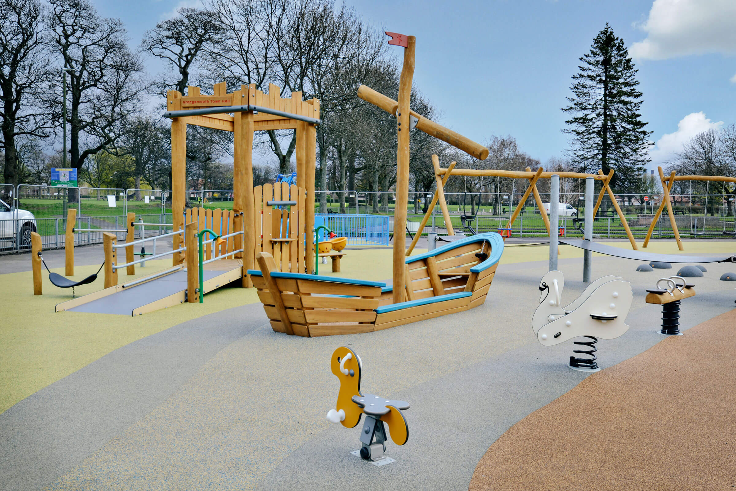 Zetland Park side ship