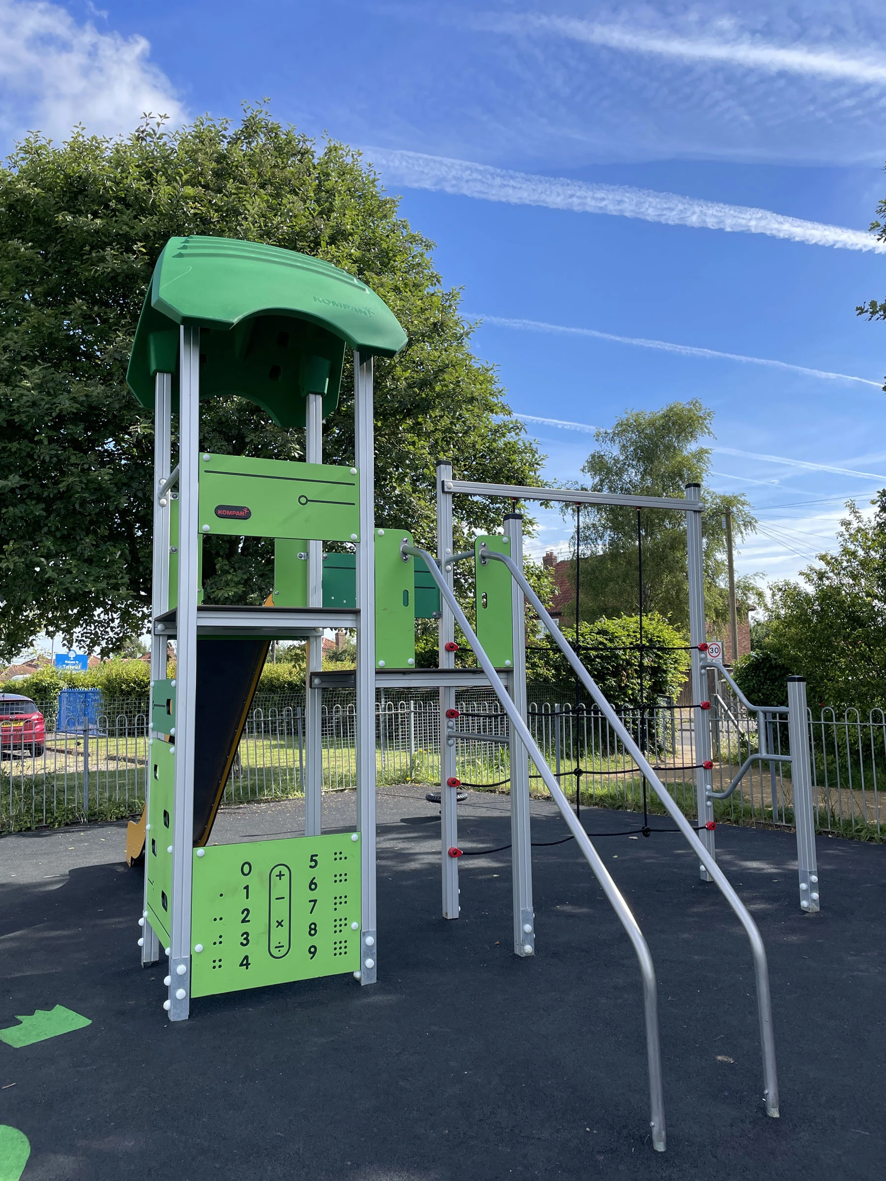 Example of a medium sized playground