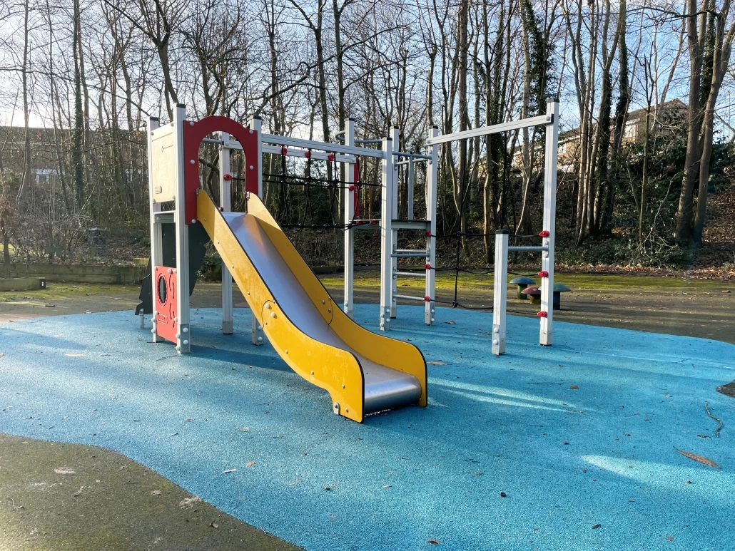 Children's Play System with Slide