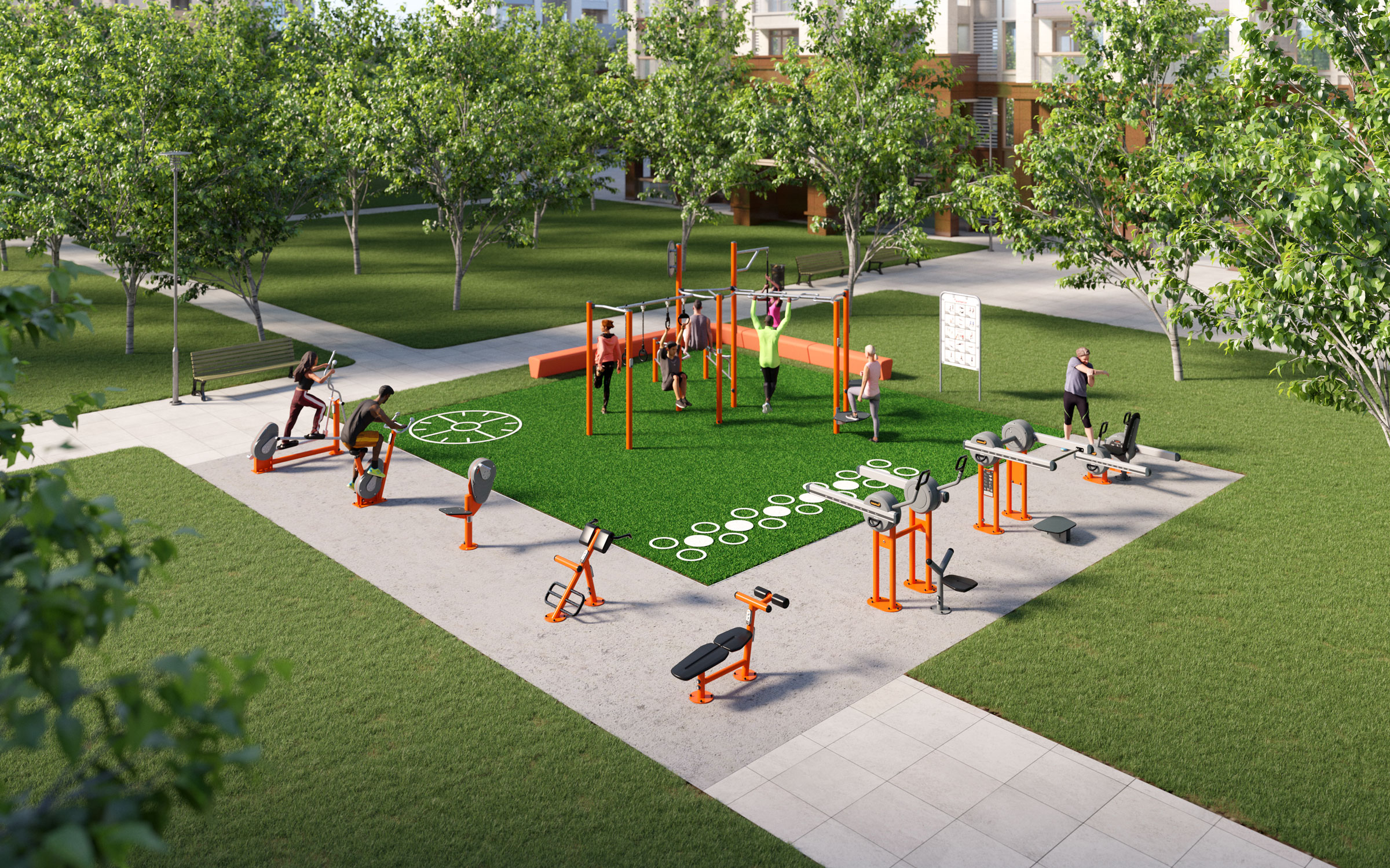 Complete outdoor gym packages - 360BLOCK