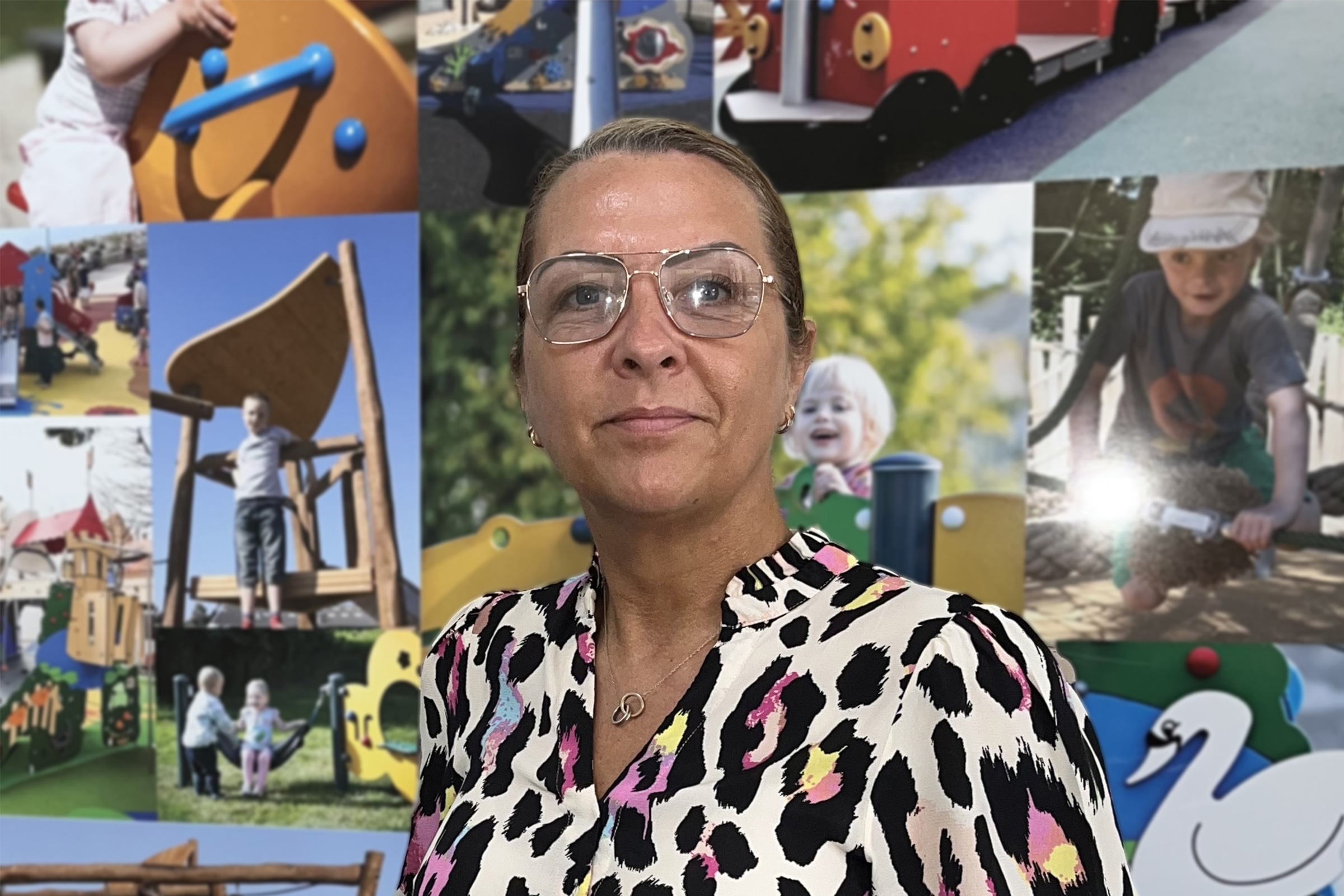 Debbie Chambers at the KOMPAN Australia office 
