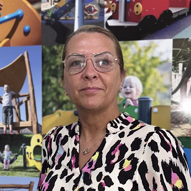 Debbie Chambers at the KOMPAN Australia office