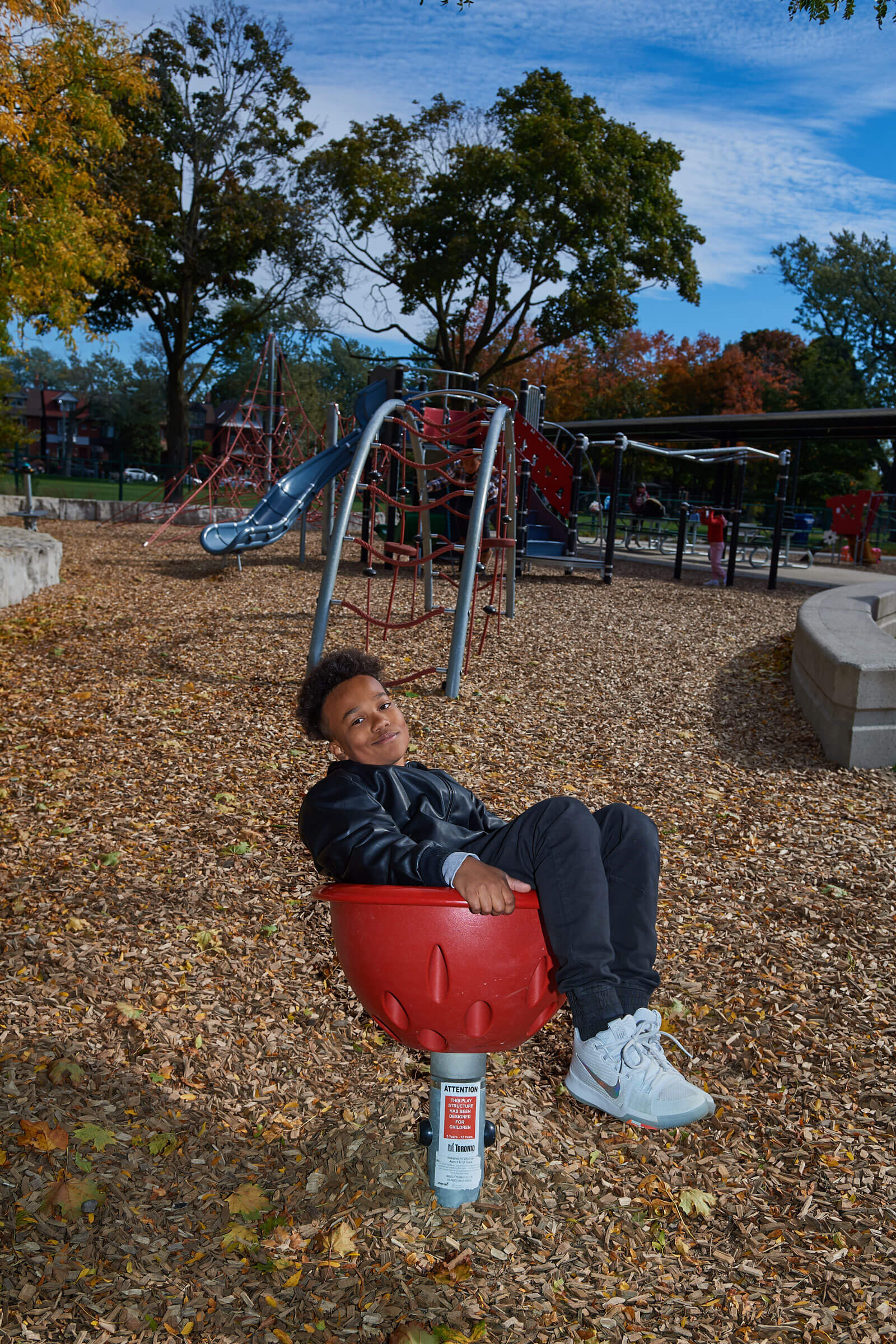 KOMPAN, Playground in Withrow Park in Toronto