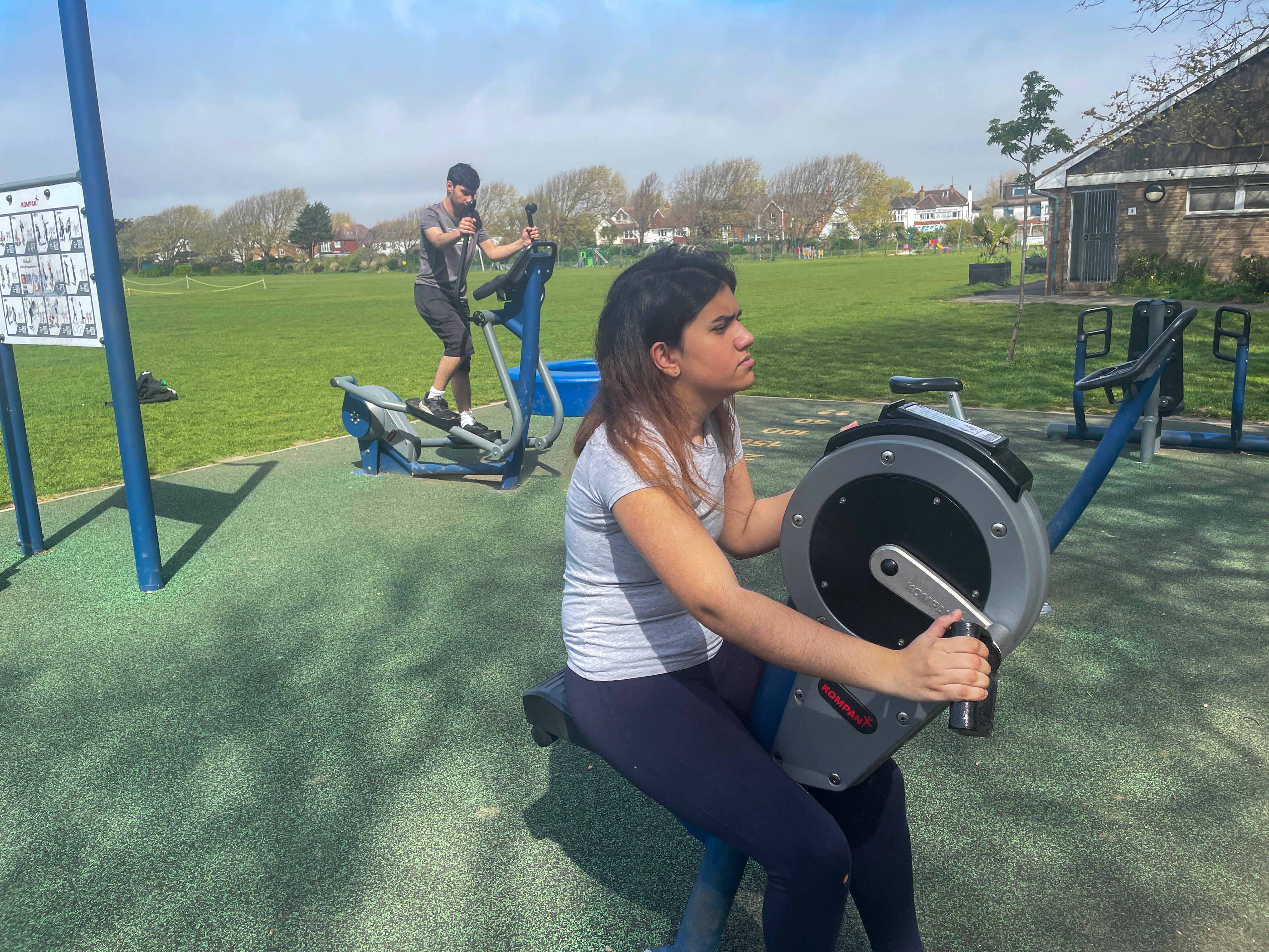 Wish Park Outdoor Fitness, Brighton and Hove_UK_FAZ51100 FAZ52101_ID 9df55315