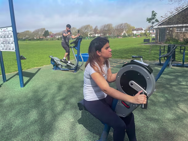 Wish Park Outdoor Fitness, Brighton and Hove_UK_FAZ51100 FAZ52101_ID 9df55315