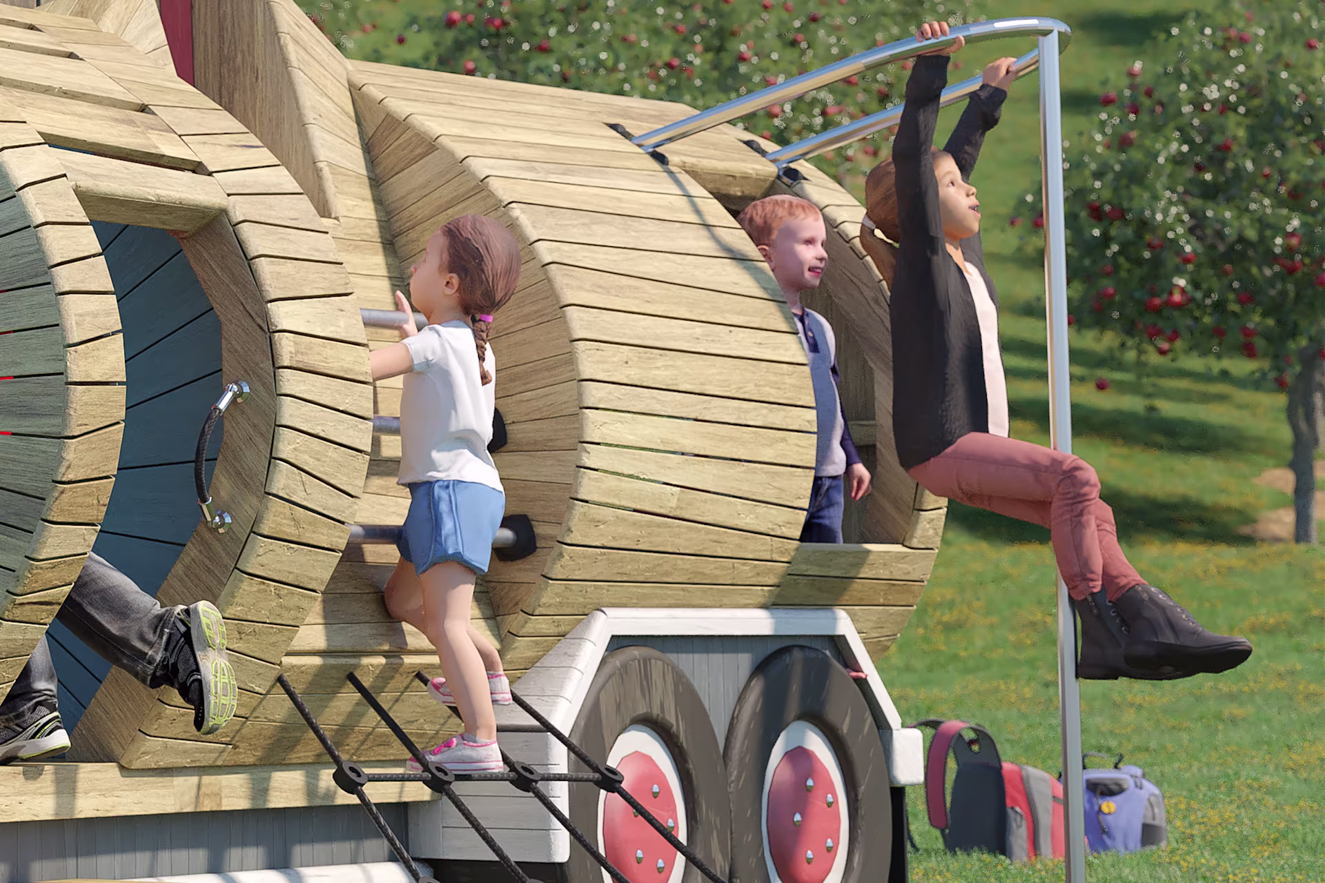 The Truck - FIREMANS POLE