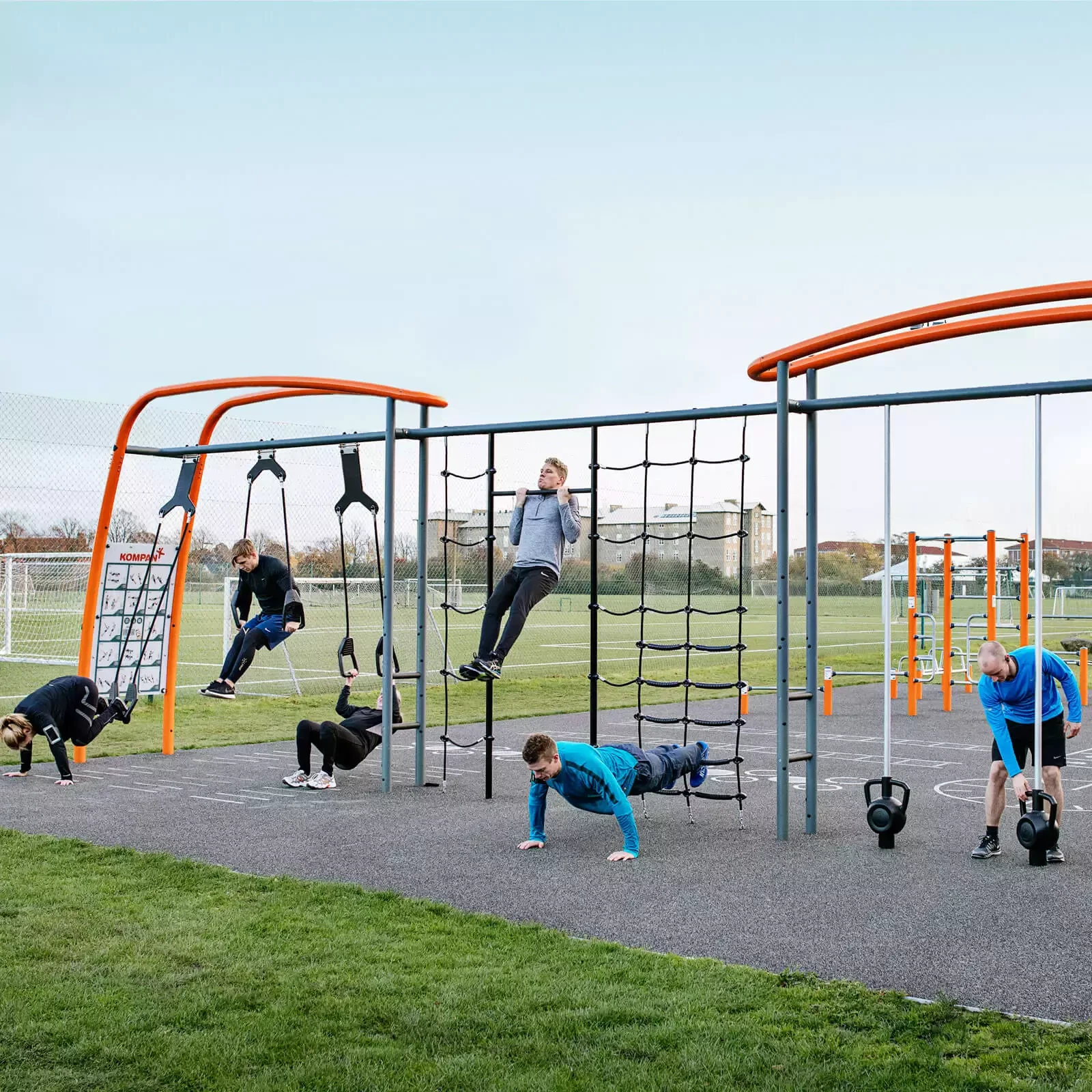 outdoor functional training fitness equipment