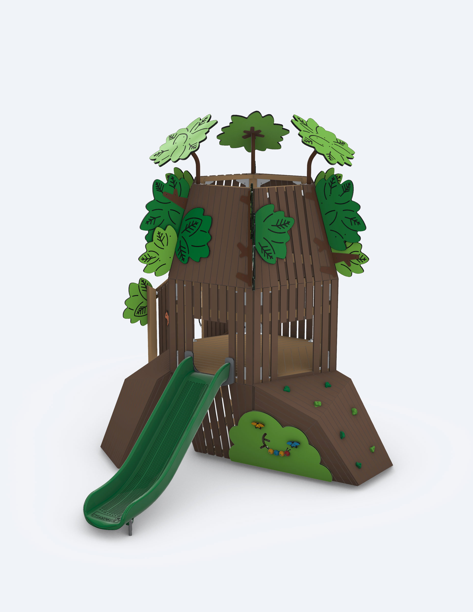 robinia-infinity-sculpture render tree