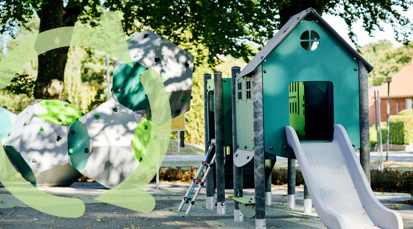 KOMPAN is committed to lowering our carbon emission to create sustainably conscious playgrounds