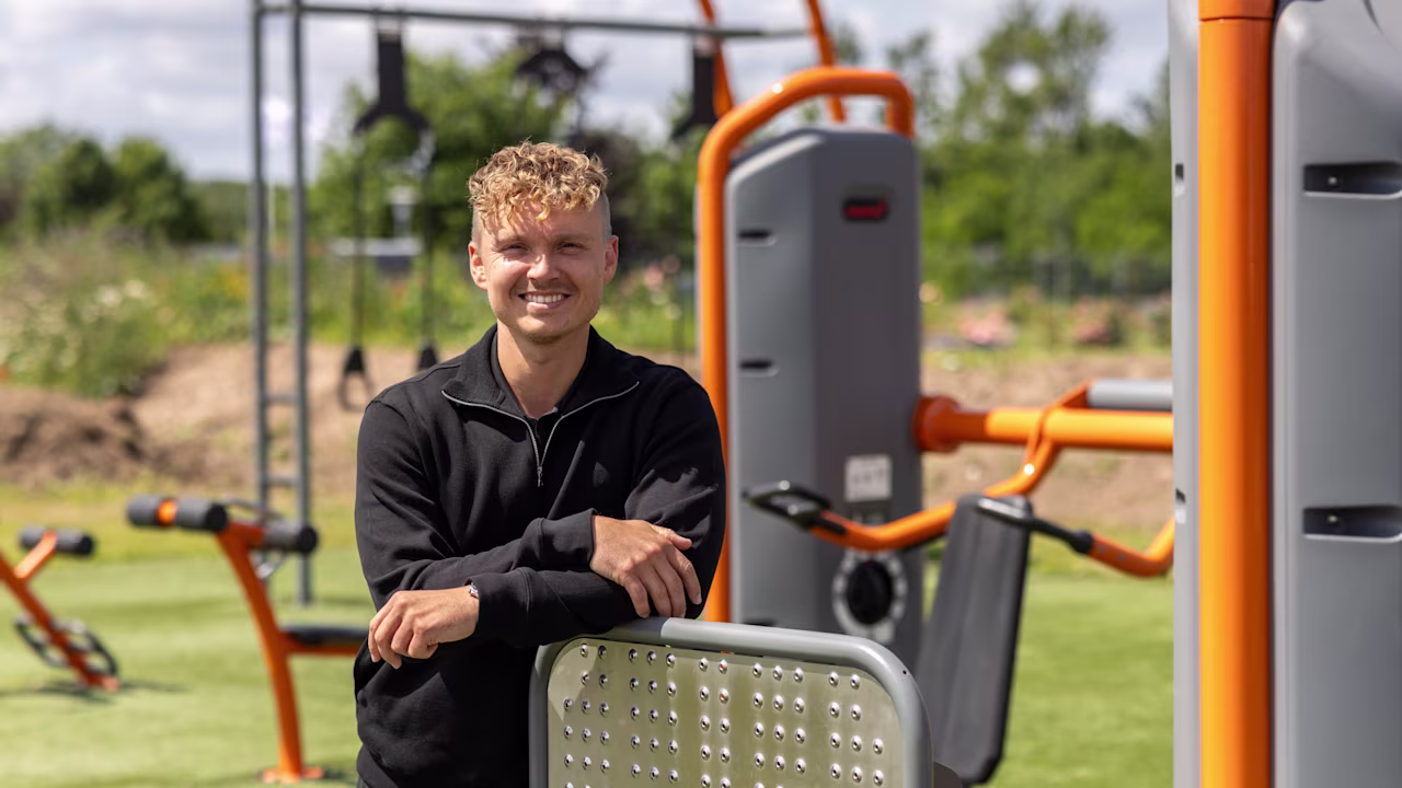 legeplads og fitnesskonsulent hos KOMPAN
