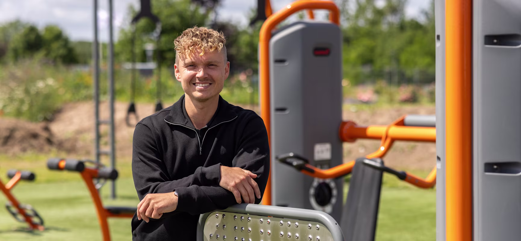 legeplads og fitnesskonsulent hos KOMPAN