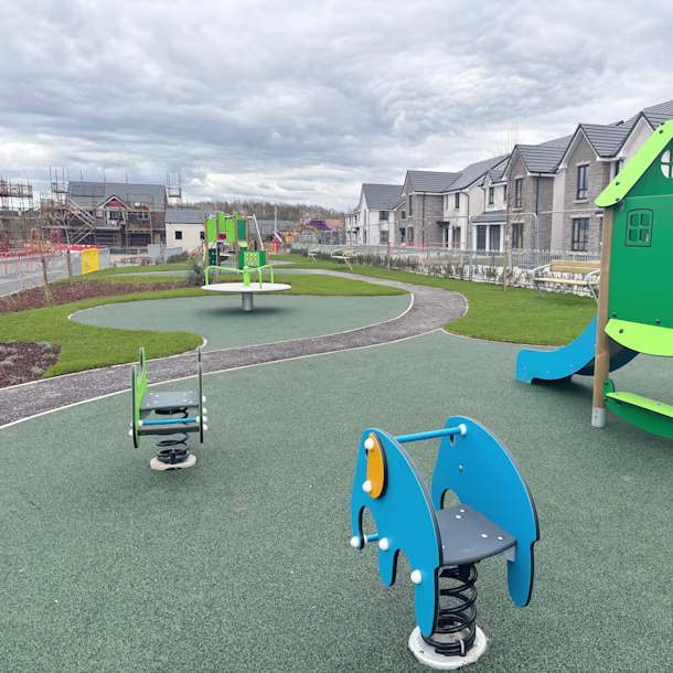 Scotland House Developer playground equipment