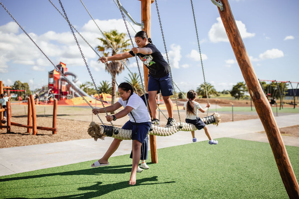 David Lange Park Playground - Gallery