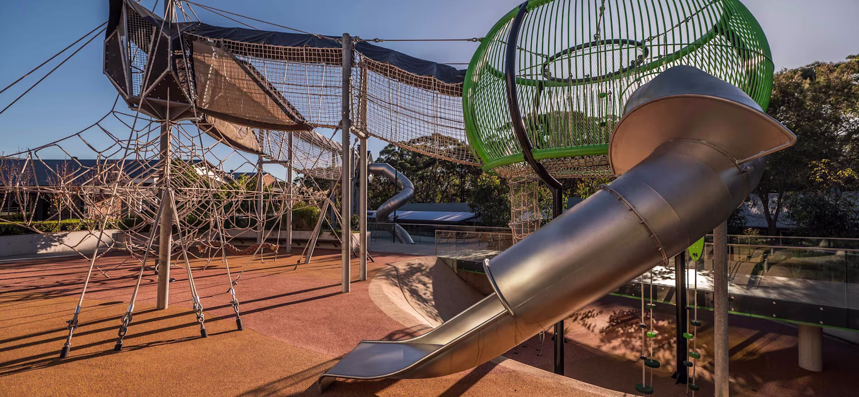 School yard at Northern Beaches Christian School in Australia