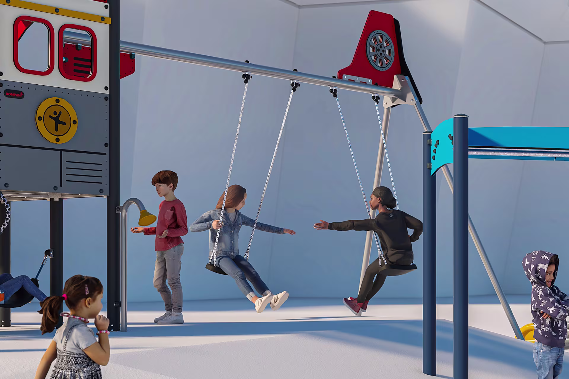 Plane and Helicopter - SWINGS