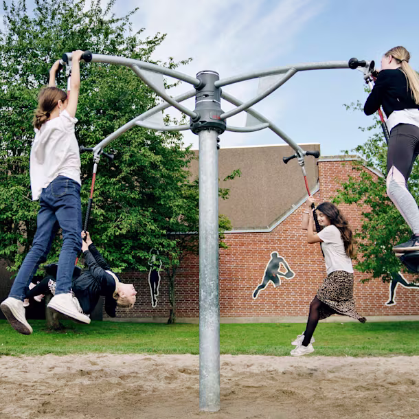 Spinning fun with friends