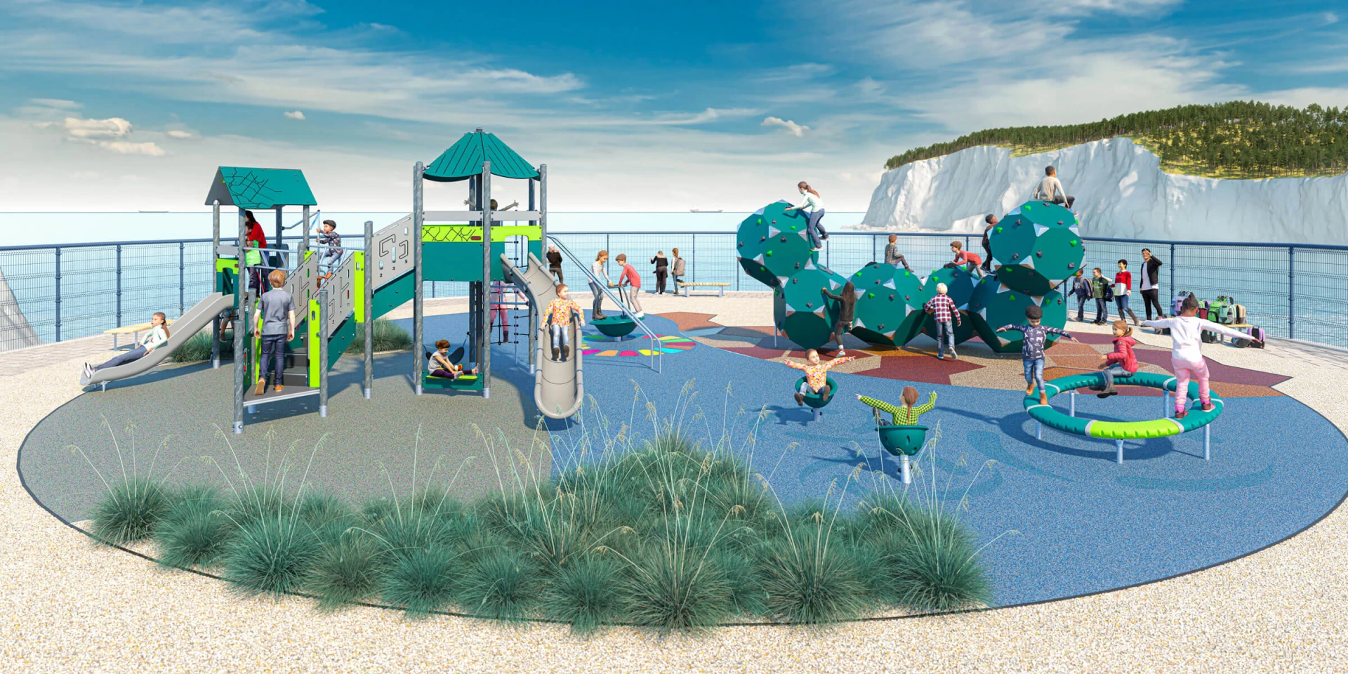 Concept design for a Low Carbon Emission School-Age playground